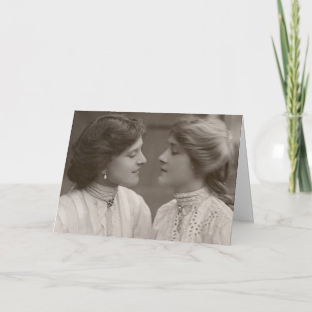 Glad valentin helgkort (Framsida)