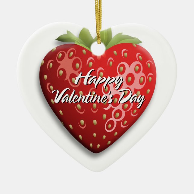 Glad Valentindag 8 Ornament (Framsidan)