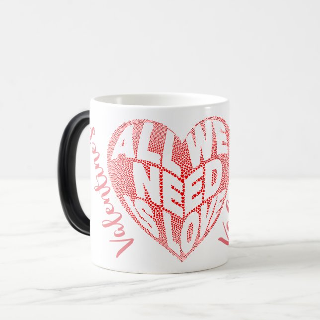 Glad valentindag mugg (Framsida vänster)