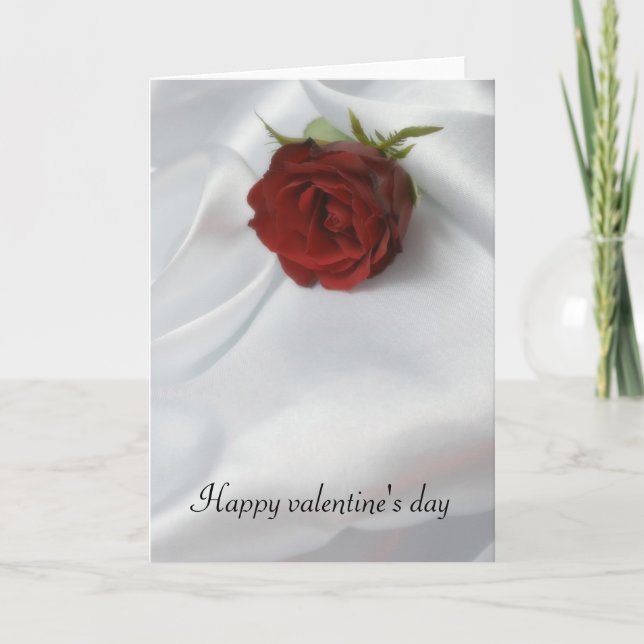 Glad valentins dag helgkort (Framsida)