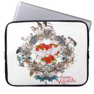 Glad valentins dag laptop fodral