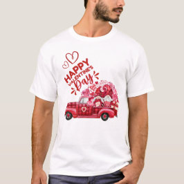 Glad valentins dag | Söta valentincitat T Shirt