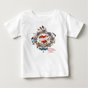 Glad valentins dag t shirt