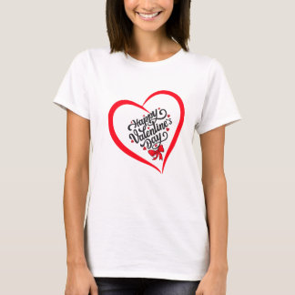 Glad valentins dag T Shirt. Shirt