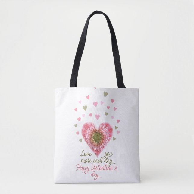 Glad valentins dag tygkasse (Framsida)