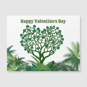 Glad valentins dagskort till henne