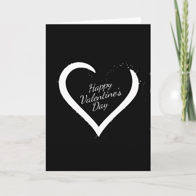 **GLAD VALENTINSDAG TILL MIN LÄRARE" KORT (Framsida)