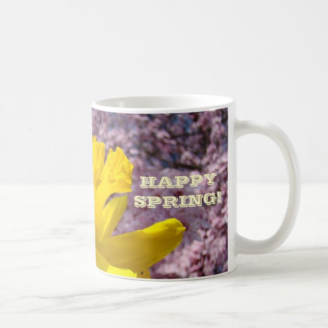 GLAD VÅR! Narciss Kaffemuggar Blommor (Höger)