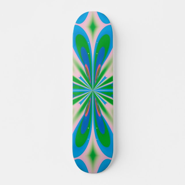 Glad Vår Old School Skateboard Bräda 18 Cm (Framsida)