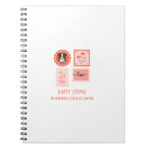 Glad vår stämpel border collie