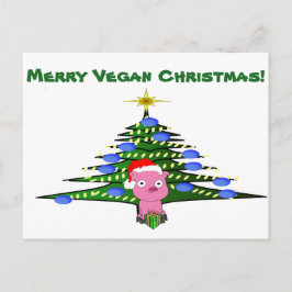 Glad Veganjulvykort Helg Vykort