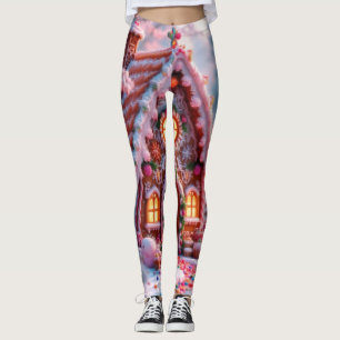 Glad vinter med jul leggings