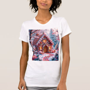 Glad vinter med jul t shirt