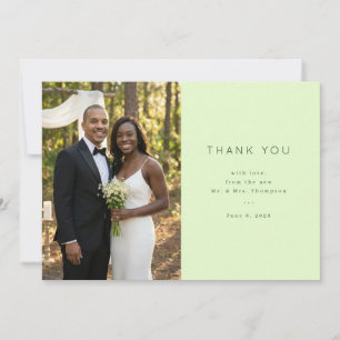 Glad Vismann Elegant Foto Tack Kort