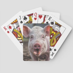 Glad vit gris tungstickare, casinokort