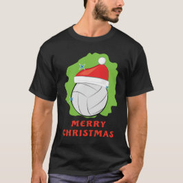 Glad Volleyboll Jul - Rolig T Shirt