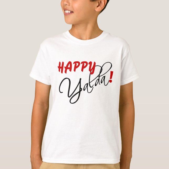 Glad Yalda! Tee Shirt (Framsida)