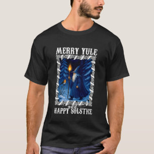 Glad Yule och Gott Vintersolstånd Vinter Solstånd T Shirt
