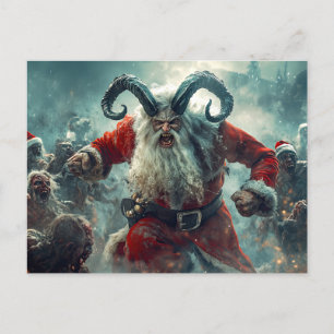 Glad Zombiejul Postkort Vykort
