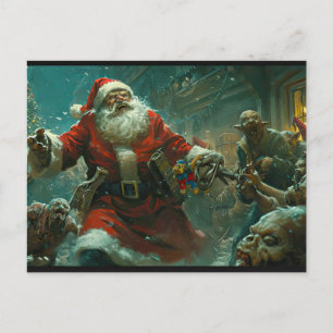 Glad Zombiejul Postkort Vykort