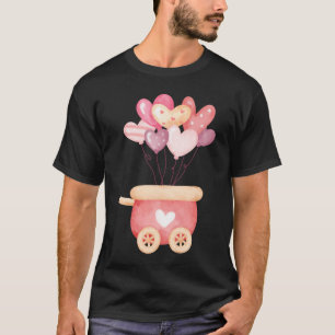 Glada Alla Hjärtansdags ballonger T Shirt