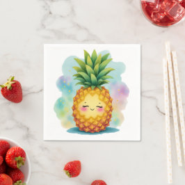 Glada Ananas Servetter