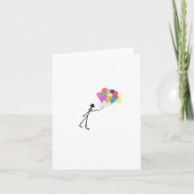 Glada Ballonger Kort