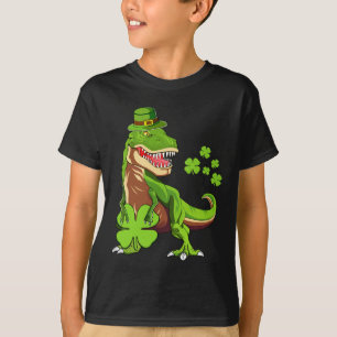 Glada Barn St Pat Trex Day Dino St Patricks Day Bo T Shirt