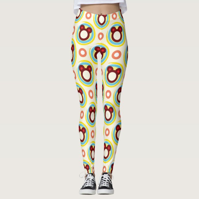 glada björnar leggings (Framsida)