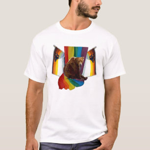 Glada björnpridemanar utslagsplats t shirt