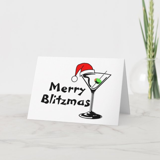 Glada Blitzmas Helgkort (Framsida)