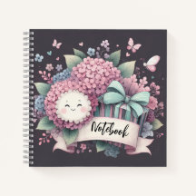 Glada Blommor – Söt presentbok med blommotiv för K