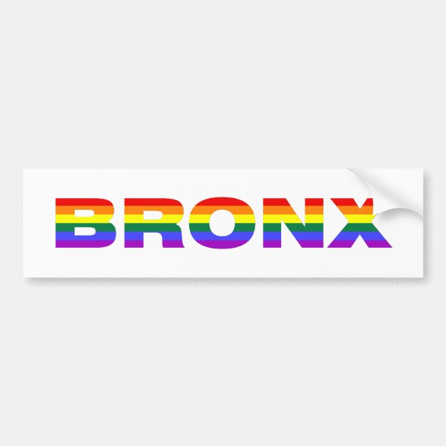 Glada Bronx Bildekal (Framsidan)