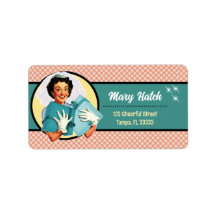 Glada Brud Adressetiketter