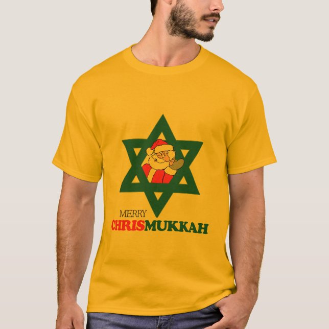 Glada Chrismukkah - T Shirt (Framsida)