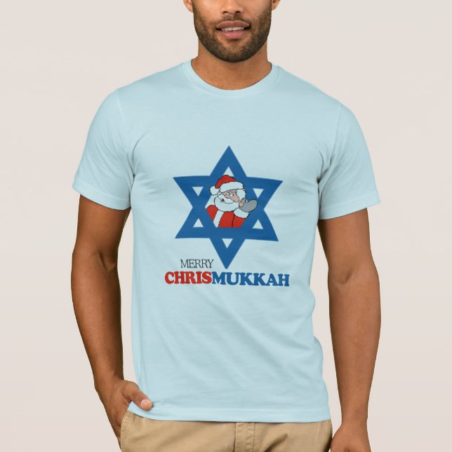 Glada Chrismukkah - Tee Shirt (Framsida)