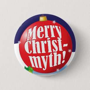 Glada Christmyth knäppas Knapp