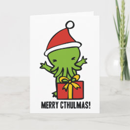 Glada Cthulmas Helgkort