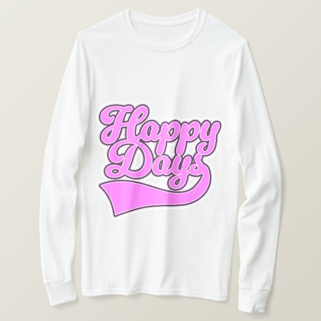 Glada dagar t shirt (Design framsida)