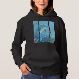Glada delfinögonblick t shirt