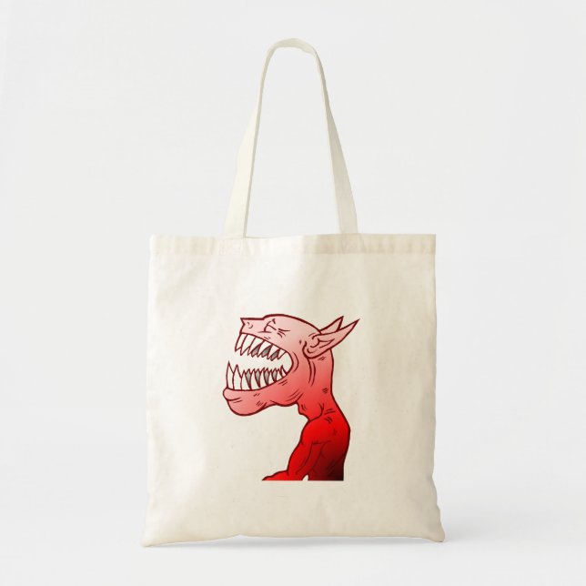 Glada demon tygkasse (Framsidan)