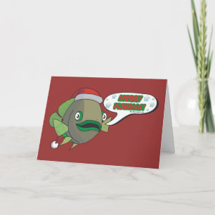Glada Fishmas! från Oliver Helgkort