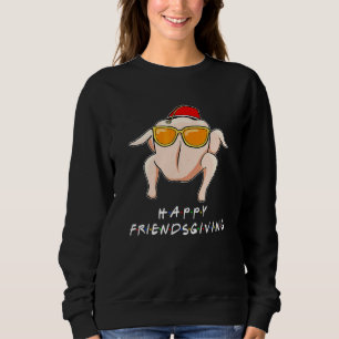 Glada Friendsgiving-skjorta Turkiet Thanksgiving F T Shirt