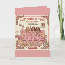 Glada Galentine's Day kort