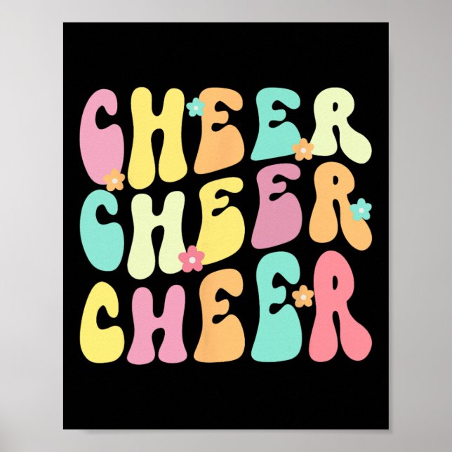 Glada Glada Glada Groovy Retro  Poster (Framsidan)