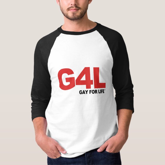 Glada grafiska utslagsplatser - liv för bög 4 t shirt (Framsida)