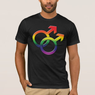 Glada grafiska utslagsplatser - manlig Symbols_03 Tee Shirt