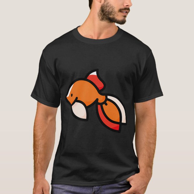 Glada guldfiskar t shirt (Framsida)