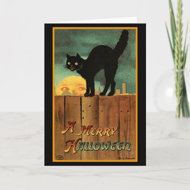 Glada Halloween Kort (Framsida)