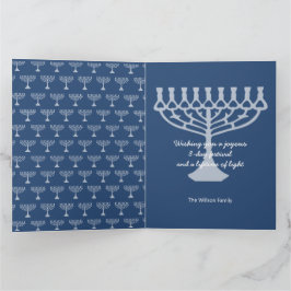 Glada Hanukkah-hälsningar Kort